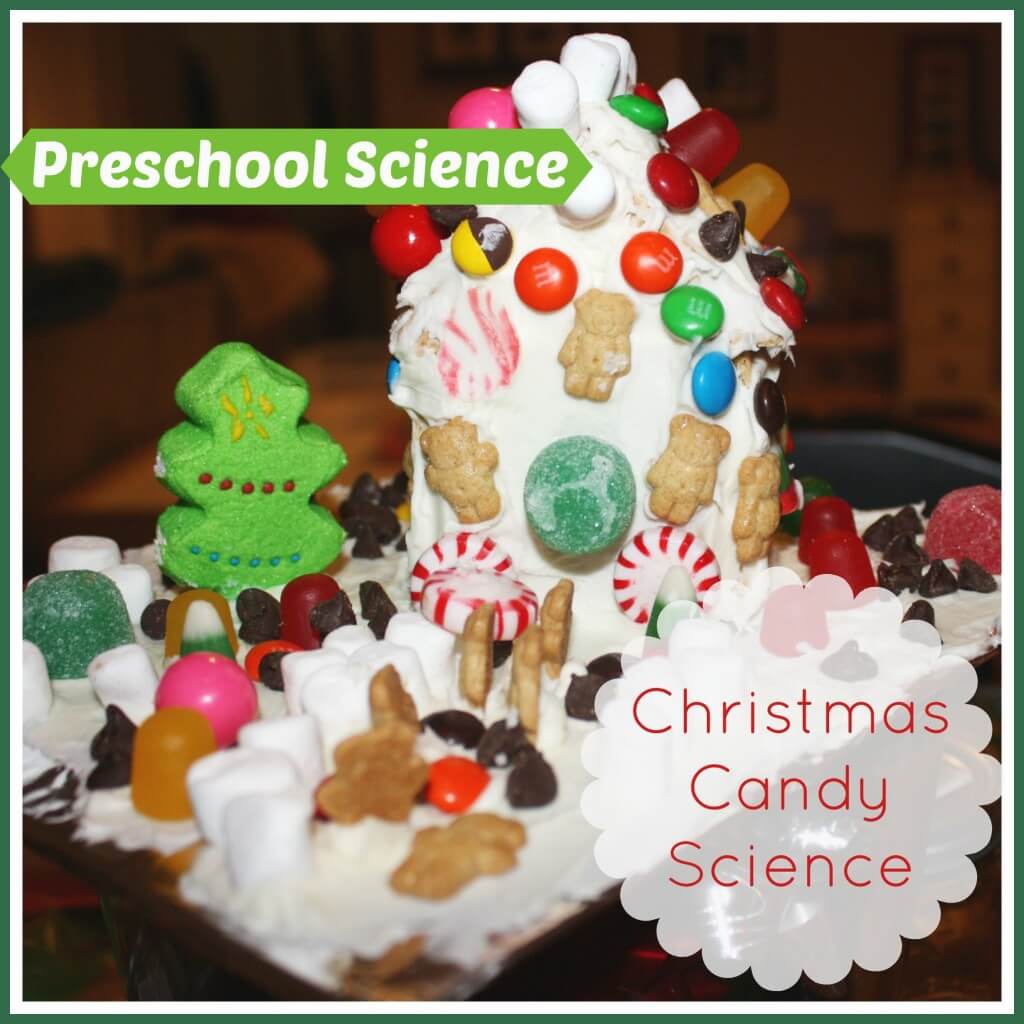 christmas candy science gingerbread house