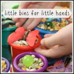Little Bins For Little Hands