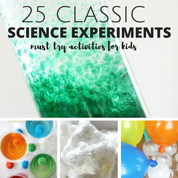 Classic science experiments and activities for kids STEM