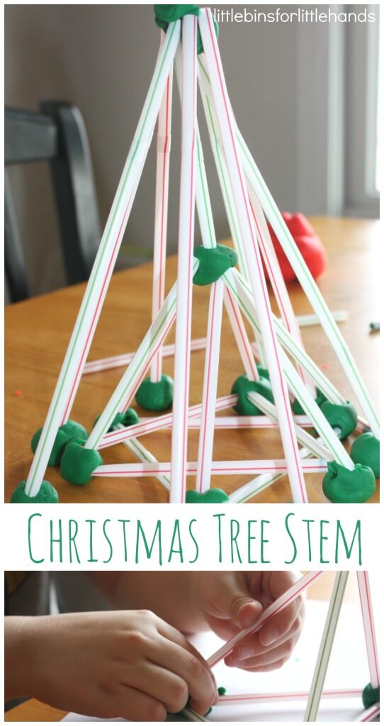 Christmas STEM Ideas Engineering Christmas Trees