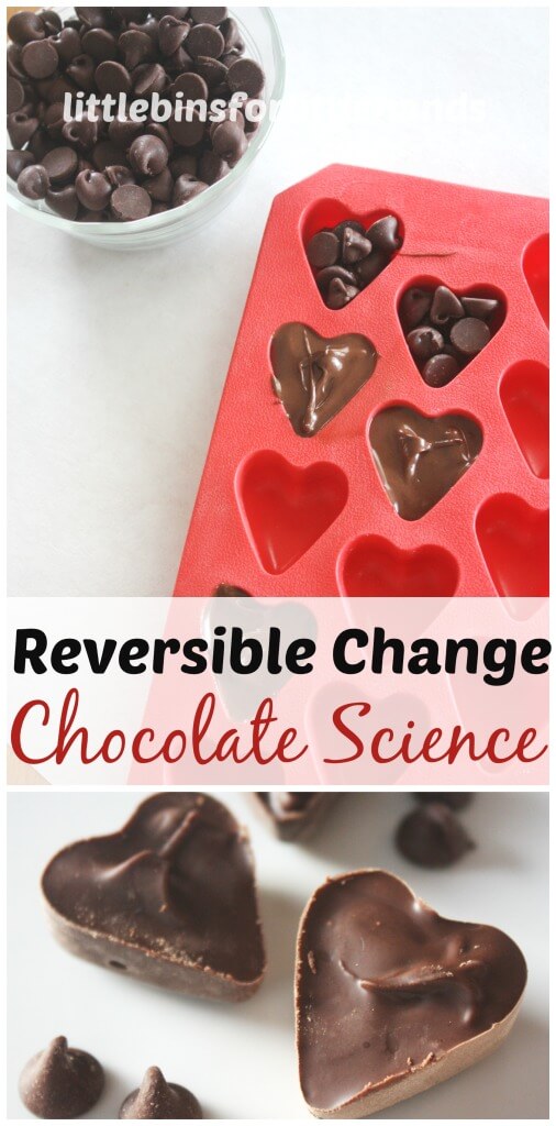 http://littlebinsforlittlehands.com/chocolate-science-reversible-change-food-science/