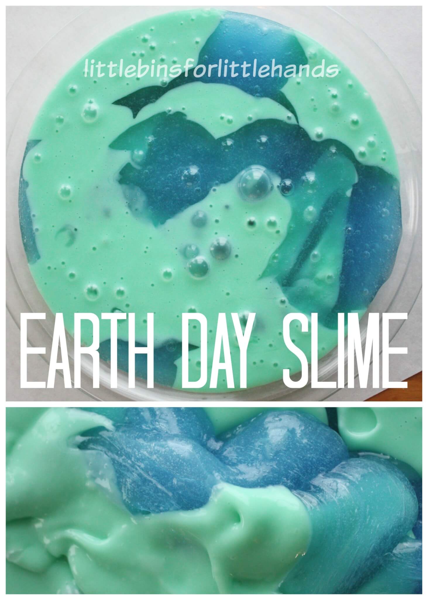 Earth Slime Lorax Activity for Kids Seuss Science and Earth Day Science