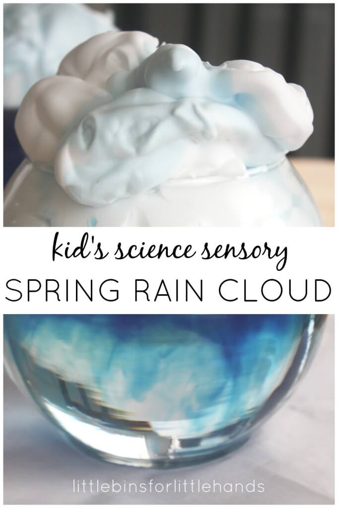 Rain Cloud Spring Science Sensory Play
