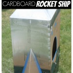Cardboard Box Rocket Ship How To Make a Cardboard Box Rocket Ship
