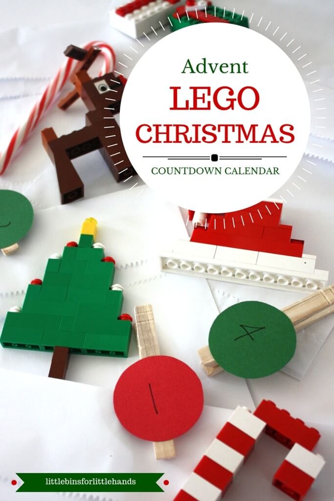 LEGO Advent Calendar Countdown to Christmas Idea