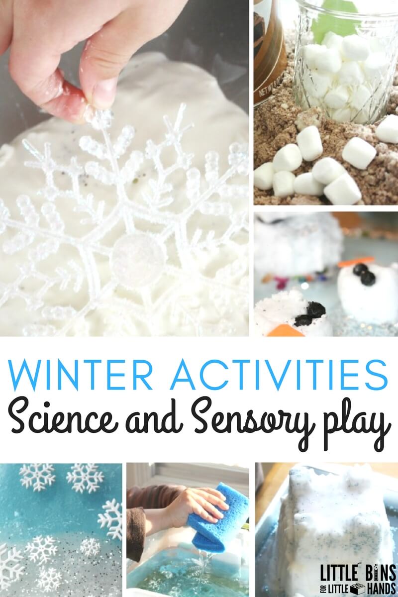 Snowman Science Activities and Experiments for Winter STEM