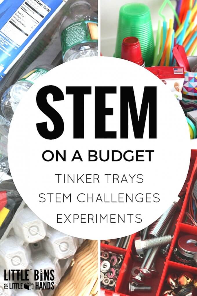 Budget STEM or Inexpensive STEM Ideas and Supplies for Kids