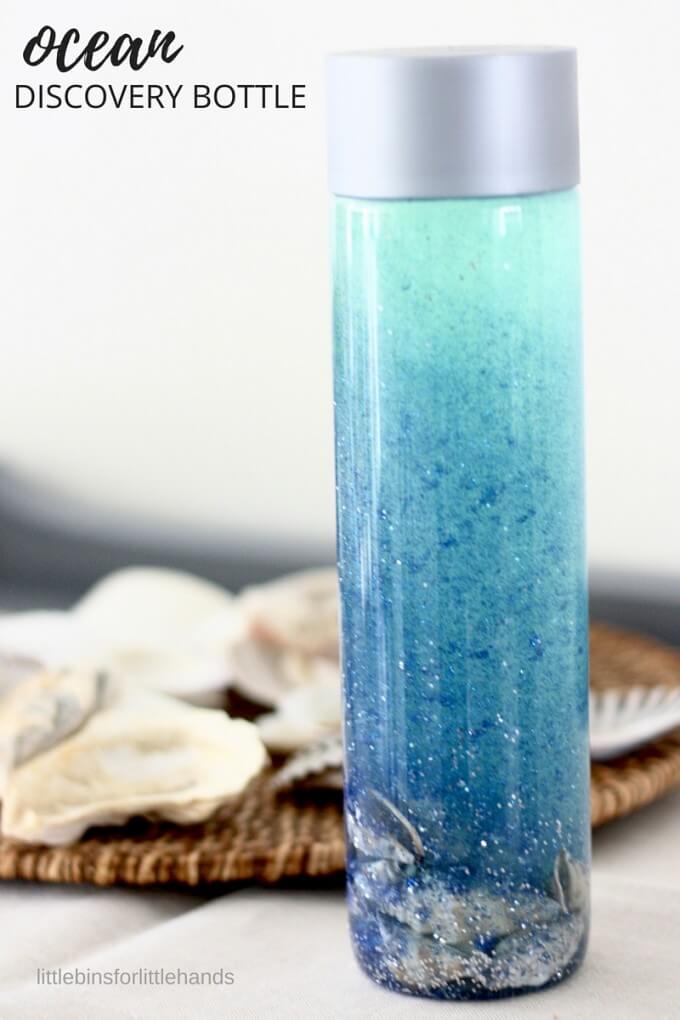 Ocean Discovery Bottle Summer Beach and Ocean Activity for Kids