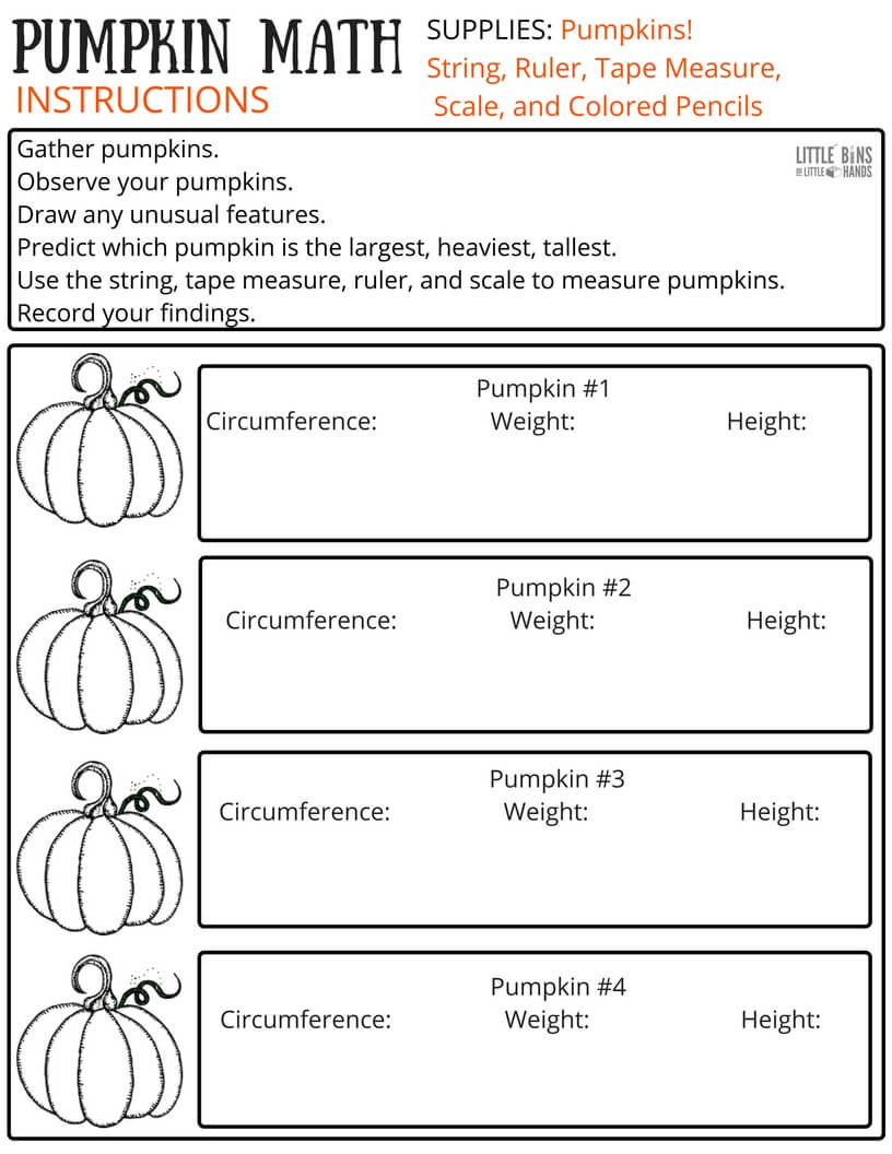 pumpkin-math-worksheets
