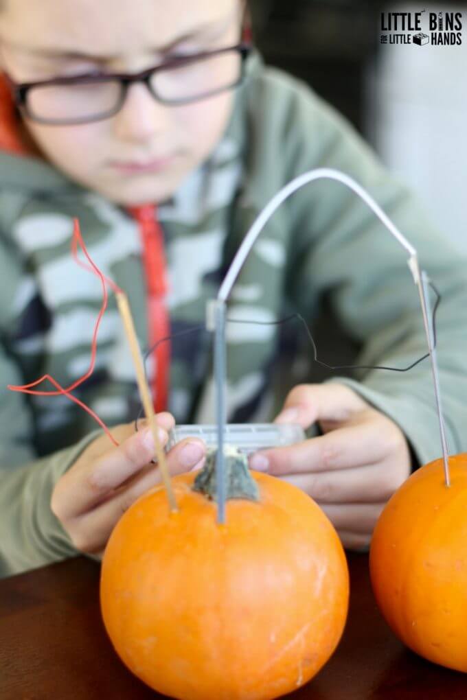 Testing Pumpkin STEM Project Making a Pumpkin Clock