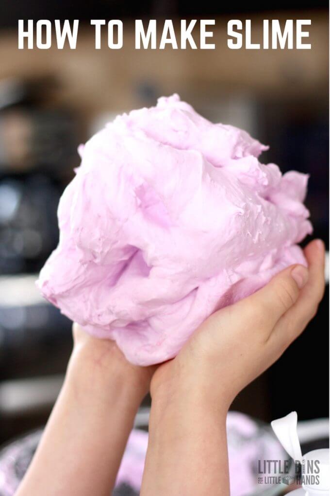 how to make slime with glue