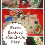 farm sensory play