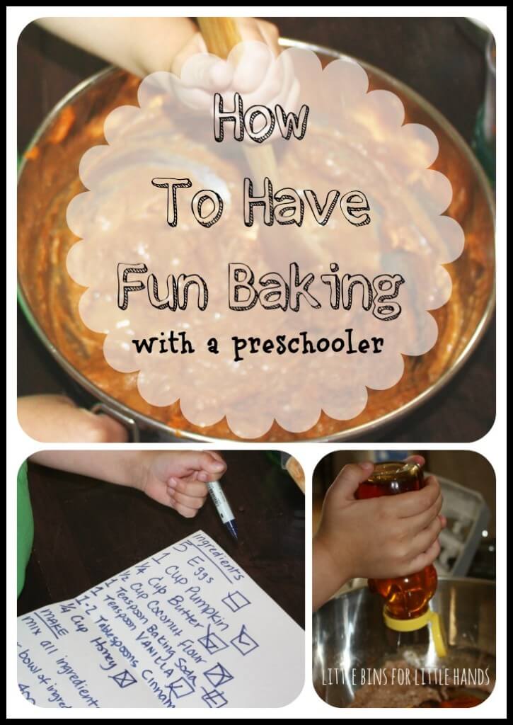 How To Have Fun Baking With A Preschooler