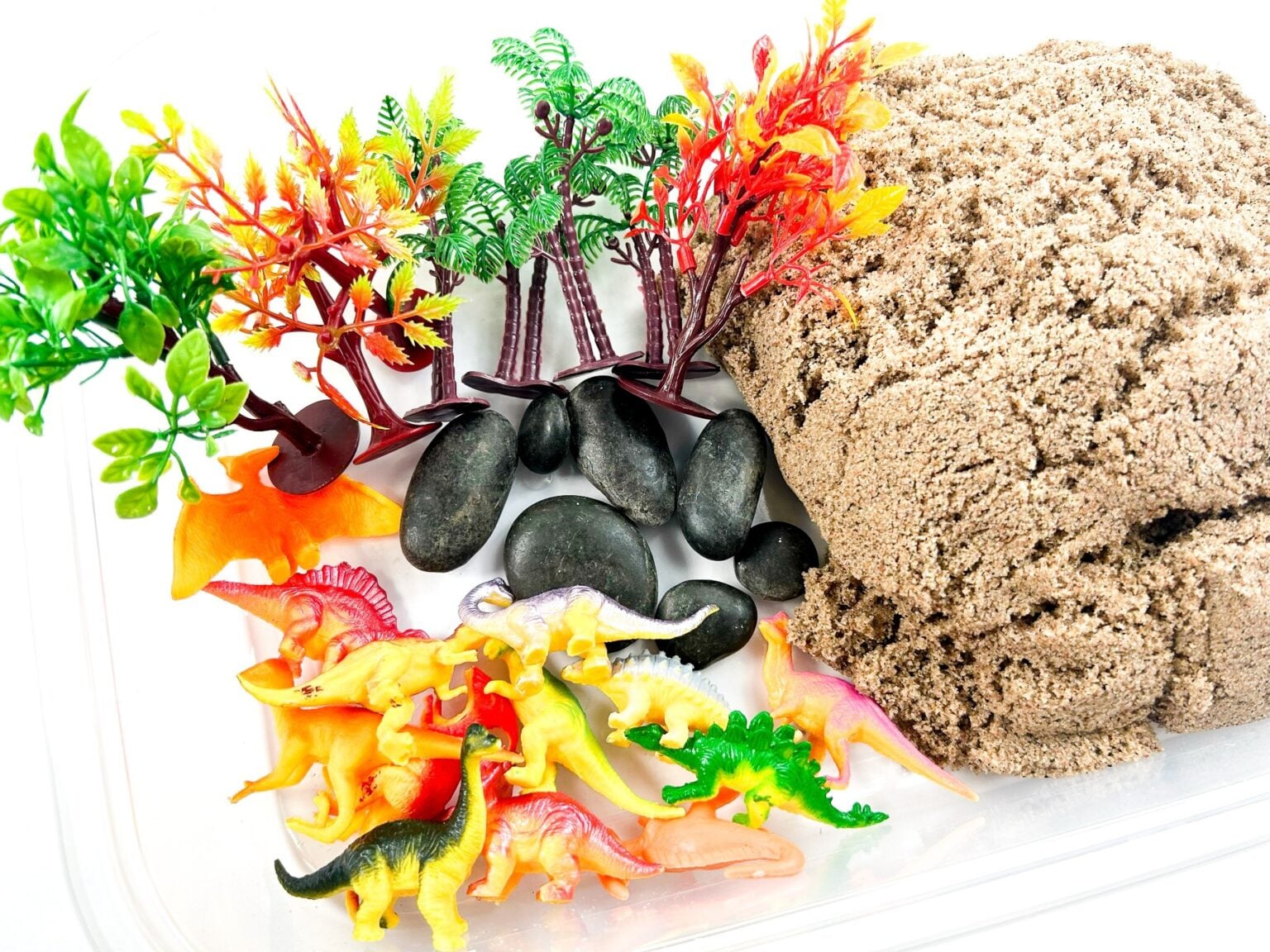 Dinosaur Sensory Bin - Little Bins for Little Hands