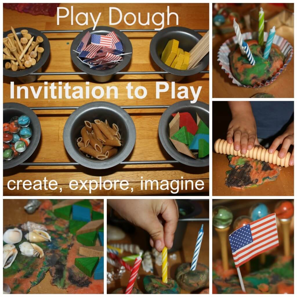 play dough invitation