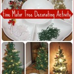 Decorating Tree Fine Motor Activity
