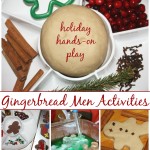 Gingerbread Men Christmas Sensory Play