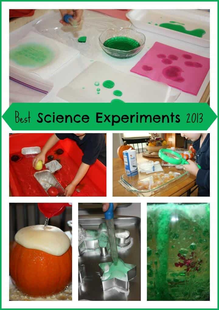 Kids Science Experiments Best of 2013 {Saturday Science Linky}