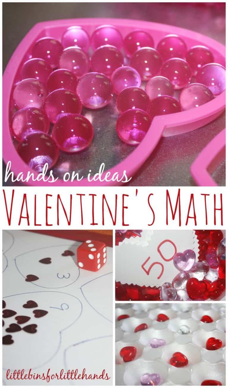 Valentines Day Math Activities For Preschoolers