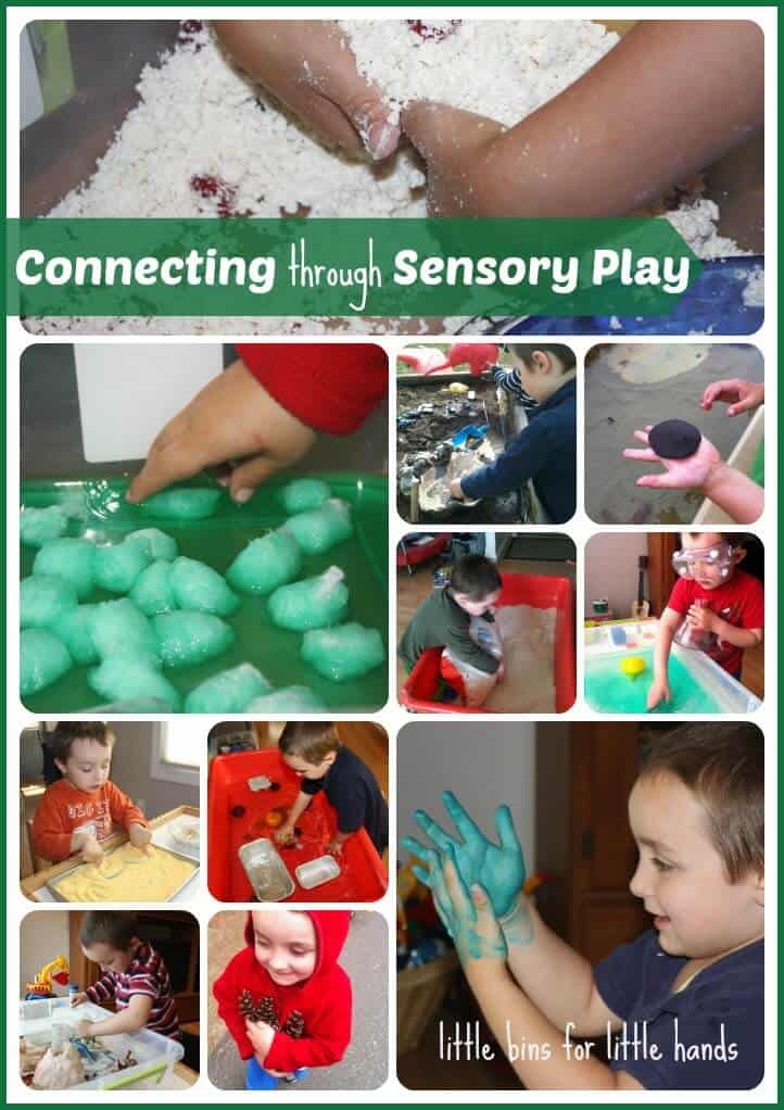 connecting through sensory play