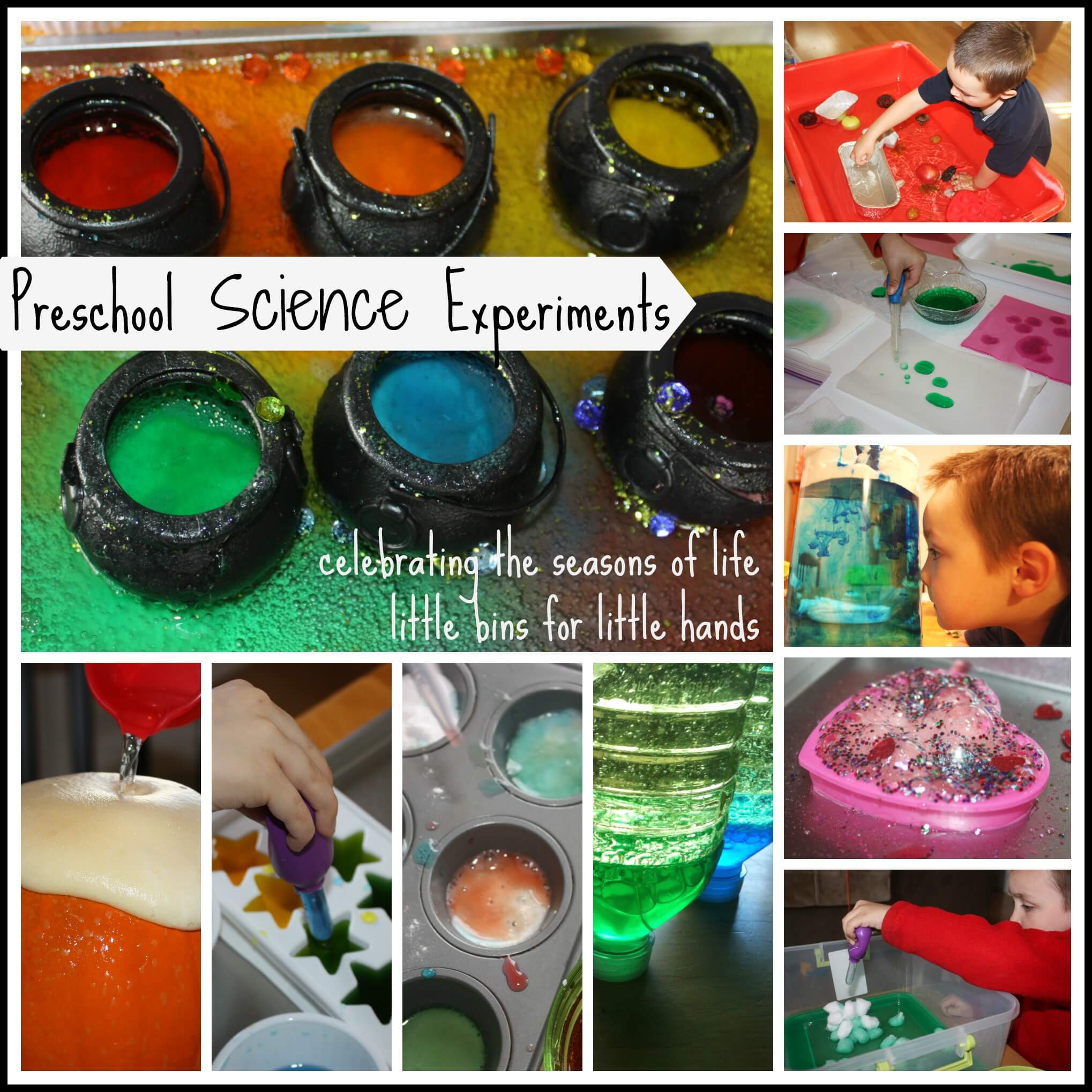 preschool science experiments page - Kindergarten Science Project Idea