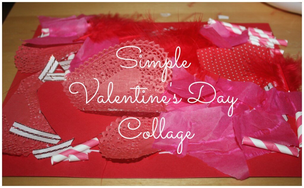 valentines day collage