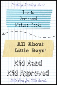 preschool books about little boys