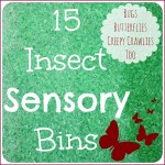 15 Insect Sensory Bins Rice