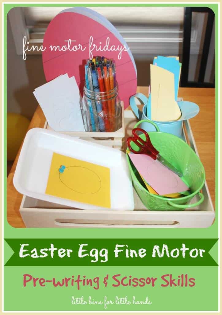 Easter Egg Fine Motor Activities and Ideas For Kids