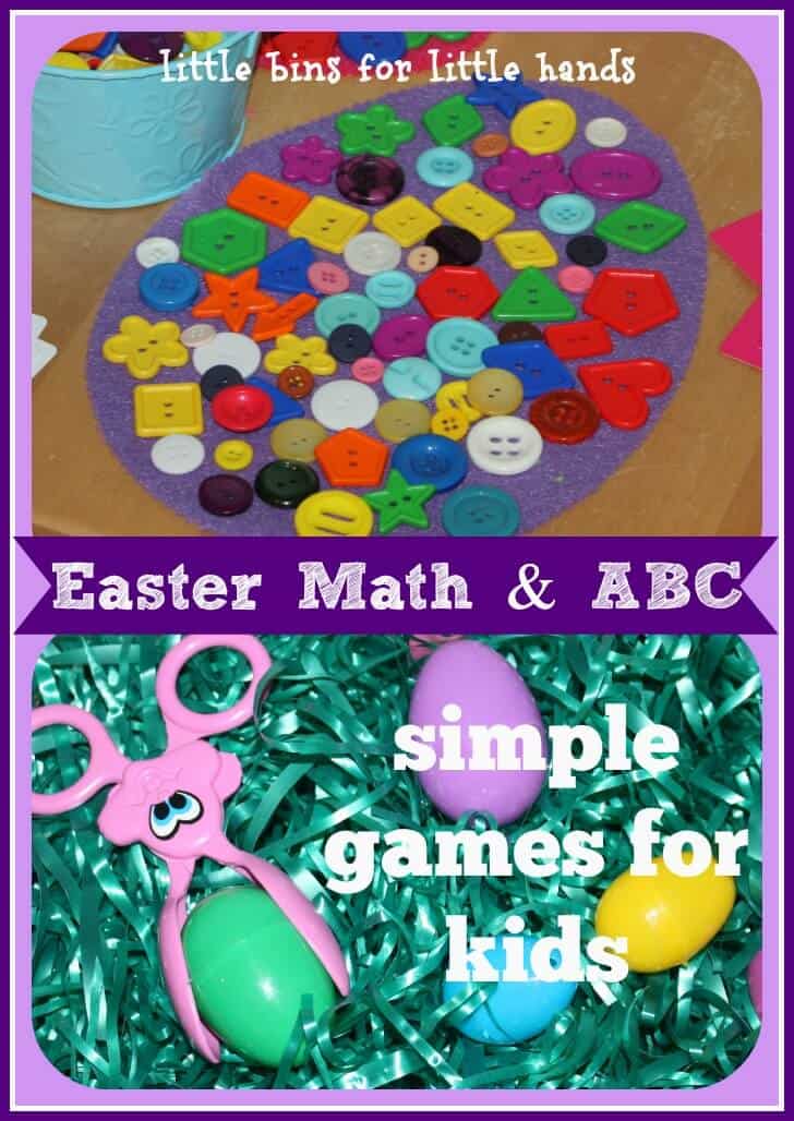 Preschool Easter Learning Games