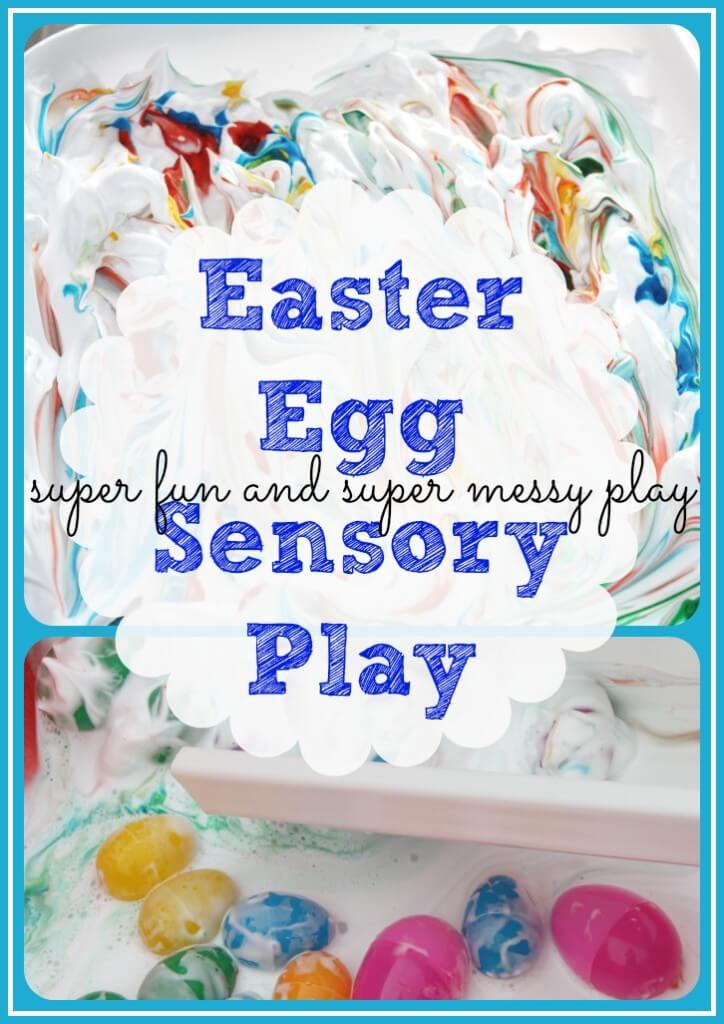 Easter Messy Sensory Play Activitity