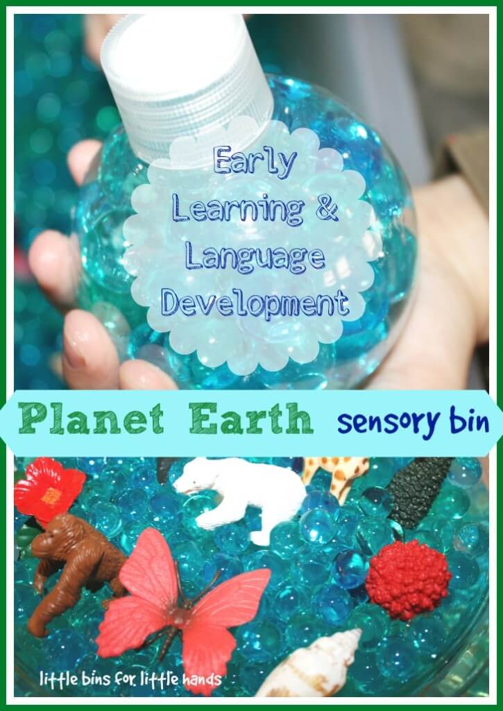 Planet Earth Sensory Bin