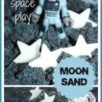 Moon Sand Space Sensory Play