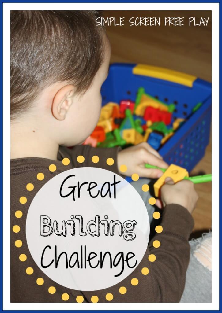 building blocks activities challenge