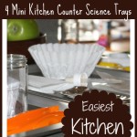 kitchen counter science trays