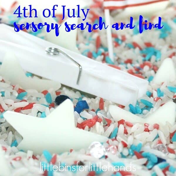 4th Of July Sensory Search, Find And Count Stars