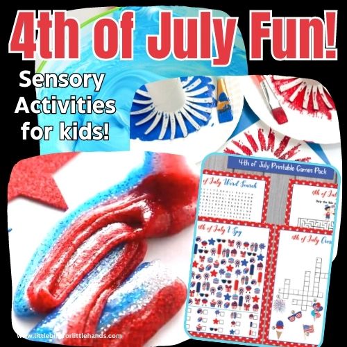 4th of July Sensory Activities and Crafts