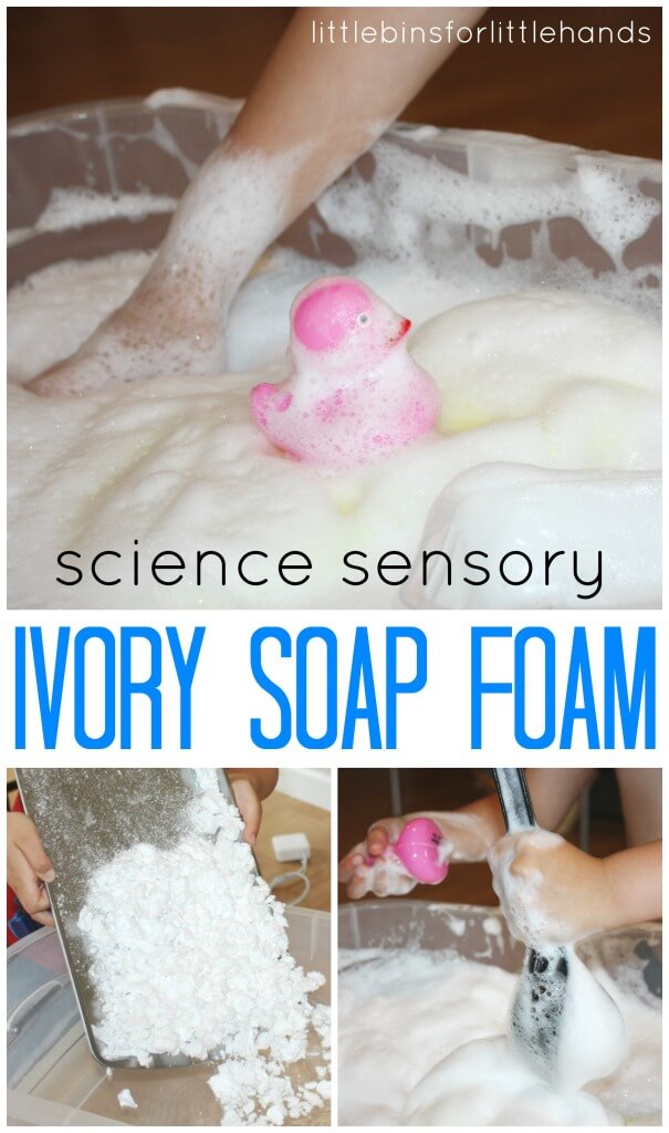 Ivory Soap Foam Science Sensory Play