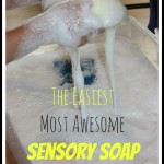 Ivory Soap Foam Sensory Play Activity