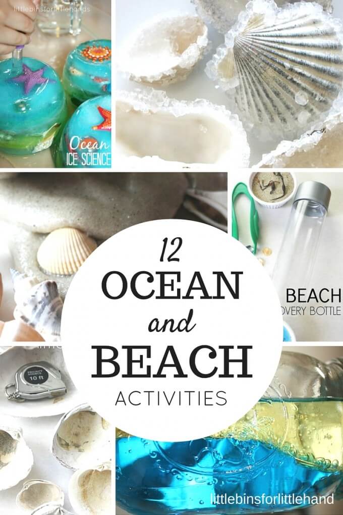 Ocean science activities fro kids Beach activities and Summer STEM