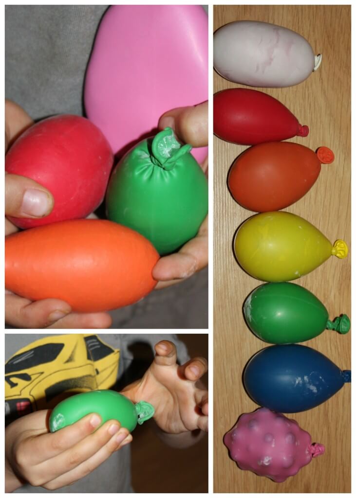 texture balloons rainbow balloons