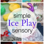ice play simple sensory activities round up