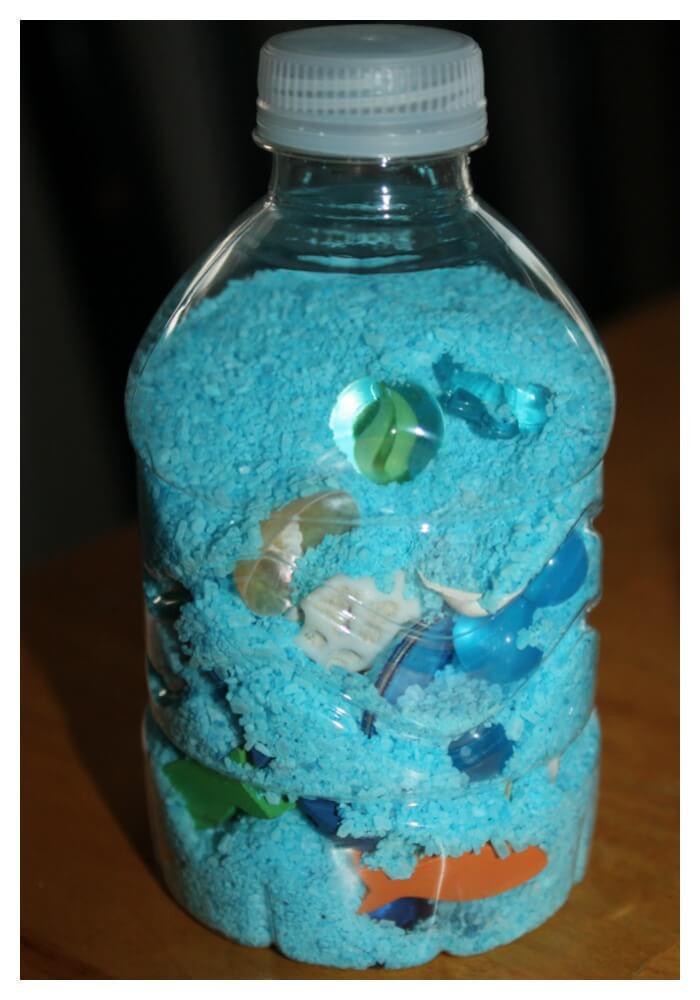 recycled sensory bottles mini water ocean bottle
