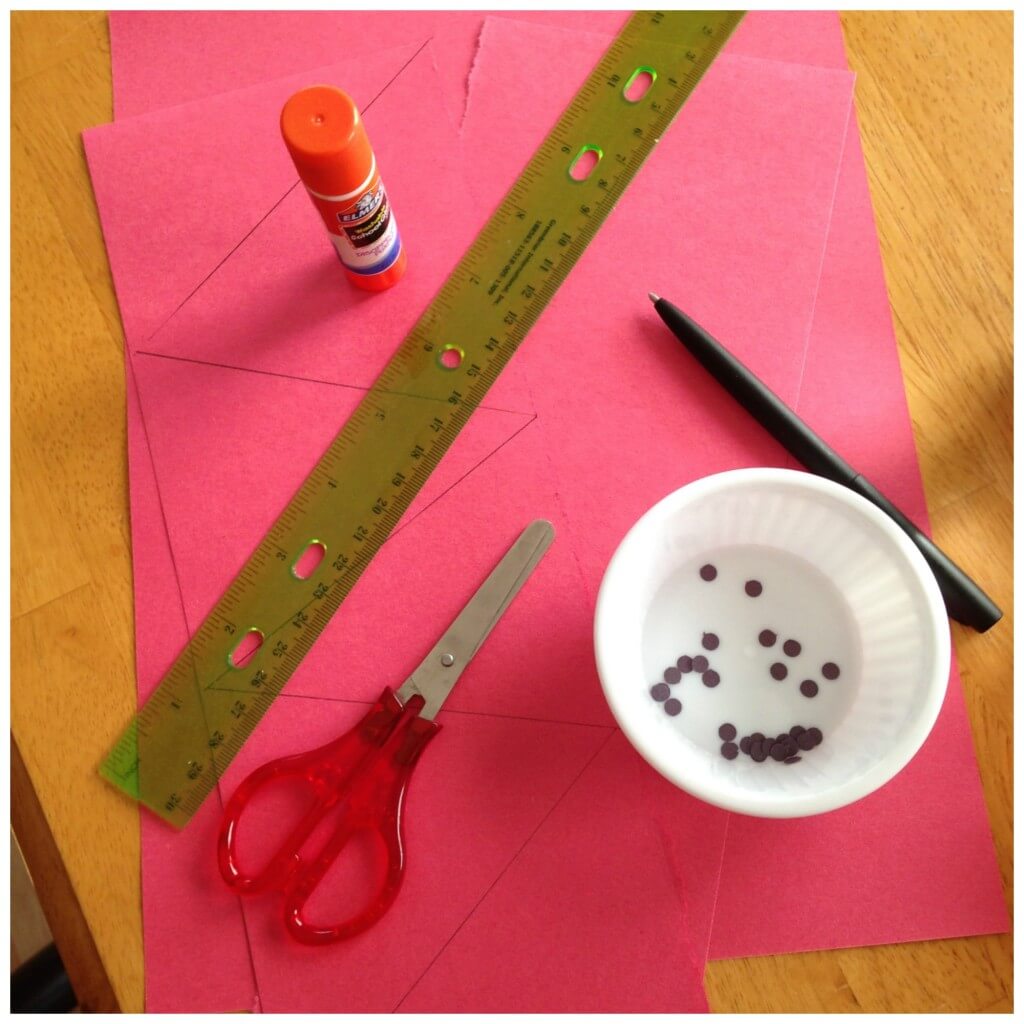 watermelon fine motor activity cutting and gluing skills