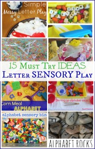 15 Must Try Letter Sensory Play Ideas Alphabet Hands On Learning