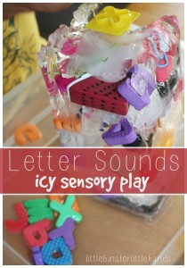 Letter Sounds Activity With Sensory Play