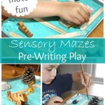 Maze Sensory Play Pre Writing Activity