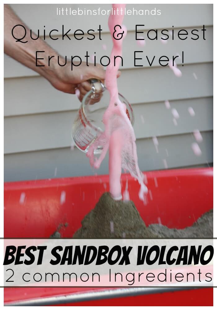 Sandbox Volcano Quickest Easiest Eruption Ever