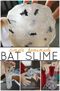 Bat Easy Slime how to make Sensory Play