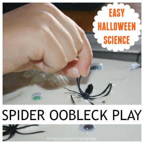 Spider Oobleck Recipe For Halloween